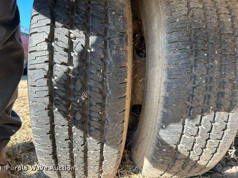 image for item DJ6460 1996 Ledwell  tilt deck equipment trailer