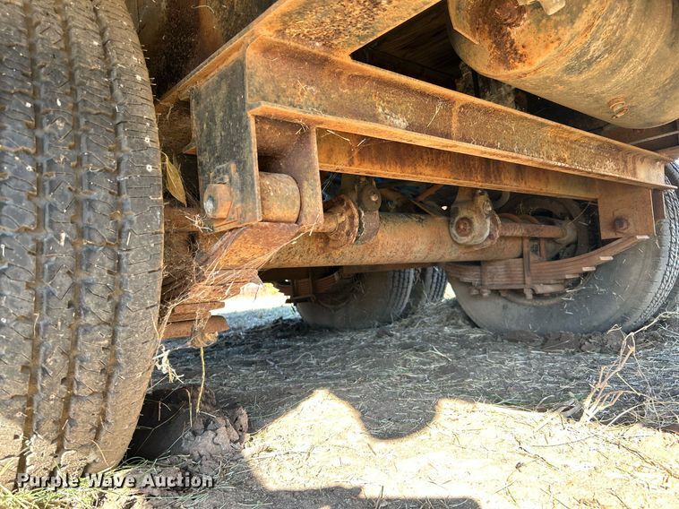 image for item DJ6460 1996 Ledwell  tilt deck equipment trailer