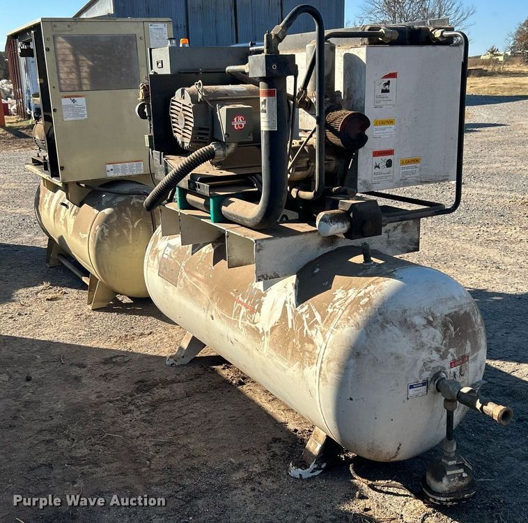 image for item DJ6462 (2) Ingersoll Rand air compressors