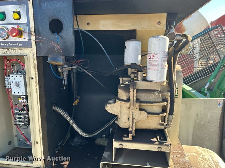 image for item DJ6462 (2) Ingersoll Rand air compressors