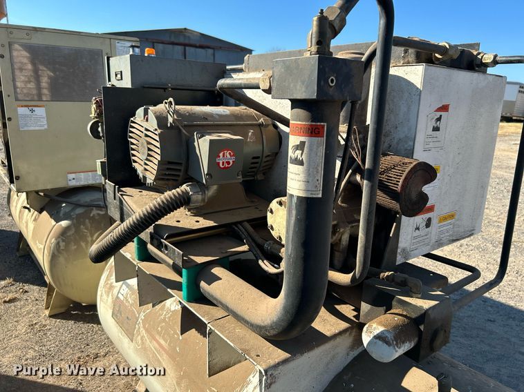 image for item DJ6462 (2) Ingersoll Rand air compressors