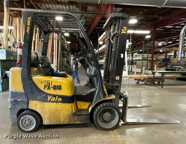 image for item DJ6463 2007 Yale GLC060VXNVSE088  forklift