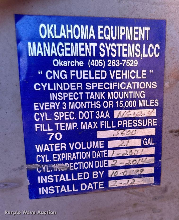 image for item DJ6488 2011 Chevrolet Silverado 2500HD  Ext. Cab utility bed pickup truck