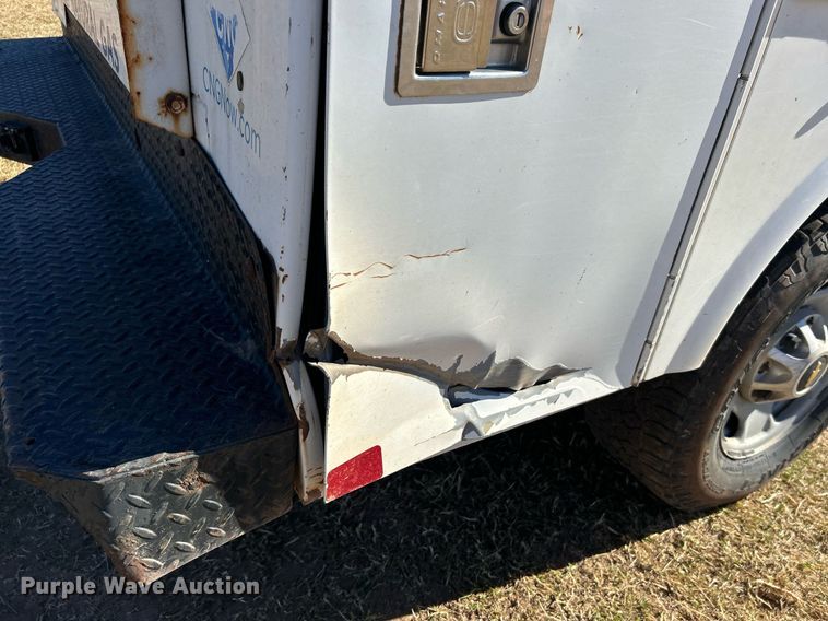 image for item DJ6488 2011 Chevrolet Silverado 2500HD  Ext. Cab utility bed pickup truck