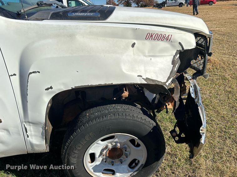 image for item DJ6489 2012 Chevrolet Silverado 2500HD  Ext. Cab utility bed pickup truck