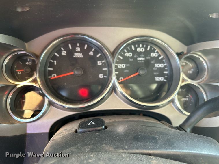 image for item DJ6489 2012 Chevrolet Silverado 2500HD  Ext. Cab utility bed pickup truck