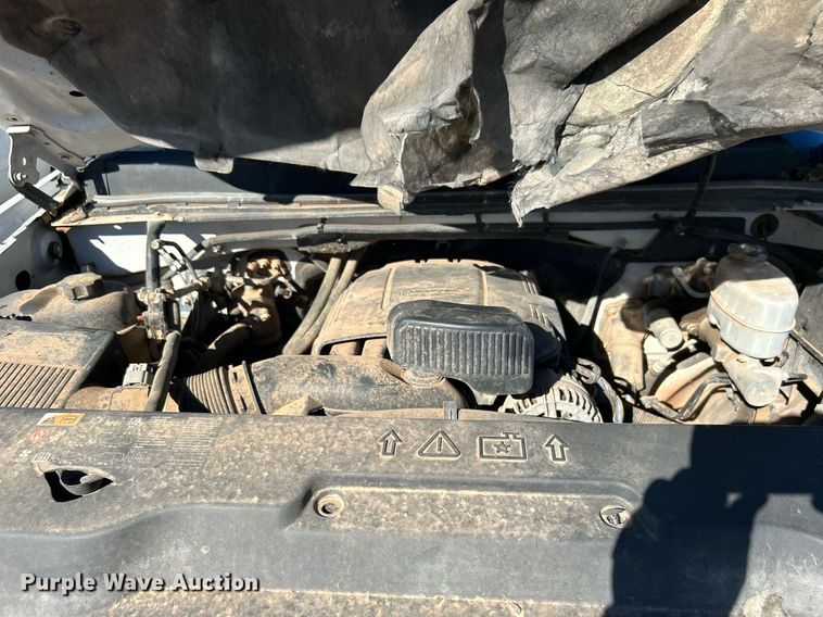 image for item DJ6489 2012 Chevrolet Silverado 2500HD  Ext. Cab utility bed pickup truck