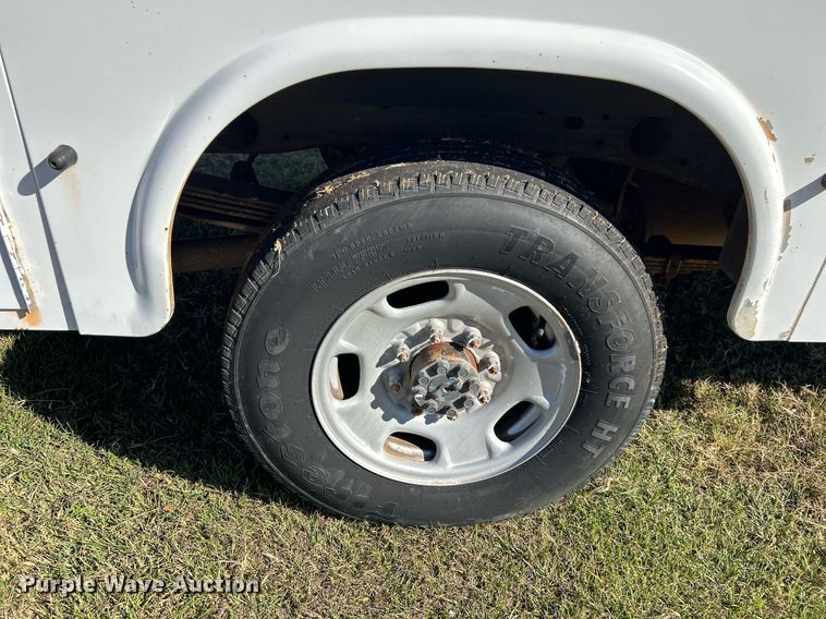 image for item DJ6489 2012 Chevrolet Silverado 2500HD  Ext. Cab utility bed pickup truck