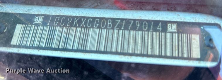 image for item DJ6490 2011 Chevrolet Silverado 2500HD  Ext. Cab utility bed pickup truck