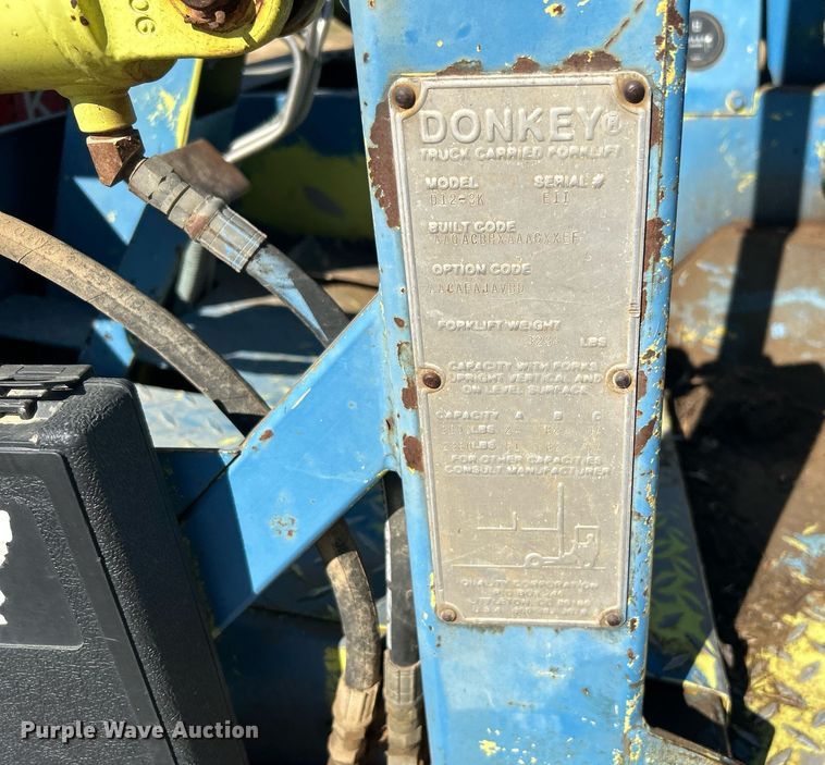image for item DJ6494 Donkey D12-3K  forklift