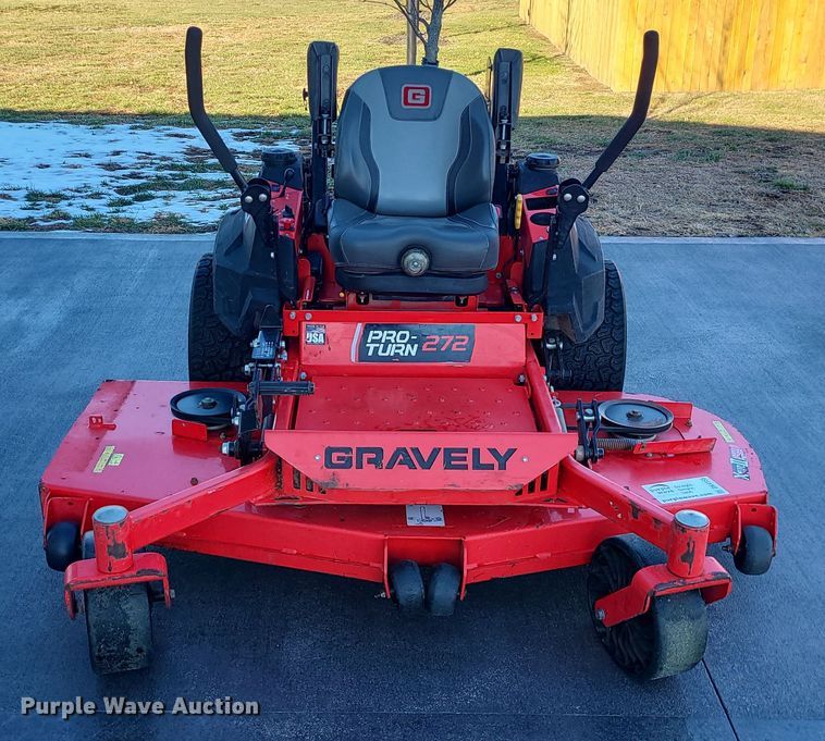 image for item DK4155 Gravely Proturn 272  ZTR lawn mower