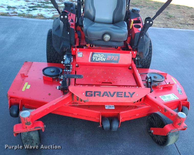 image for item DK4155 Gravely Proturn 272  ZTR lawn mower
