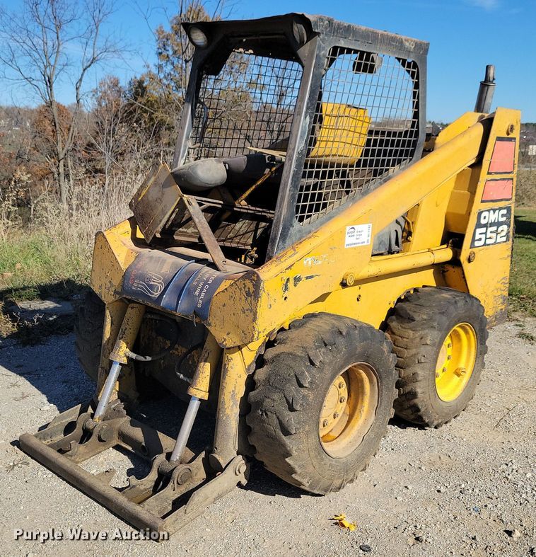 image for item DL7742 Mustang OMC552  skid steer loader