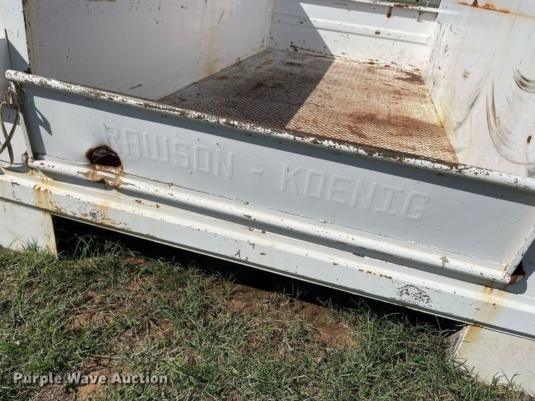 image for item DN3176 Rawson-Koening  utility bed