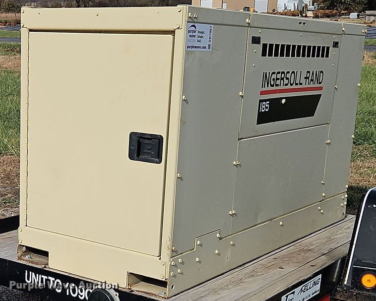 image for item DN7057 2003 Ingersoll Rand P185WJDU  air compressor