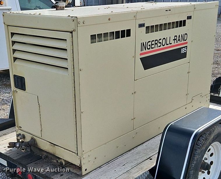 image for item DN7057 2003 Ingersoll Rand P185WJDU  air compressor