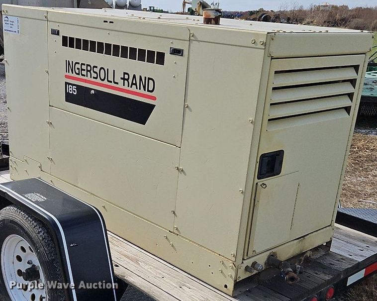 image for item DN7057 2003 Ingersoll Rand P185WJDU  air compressor