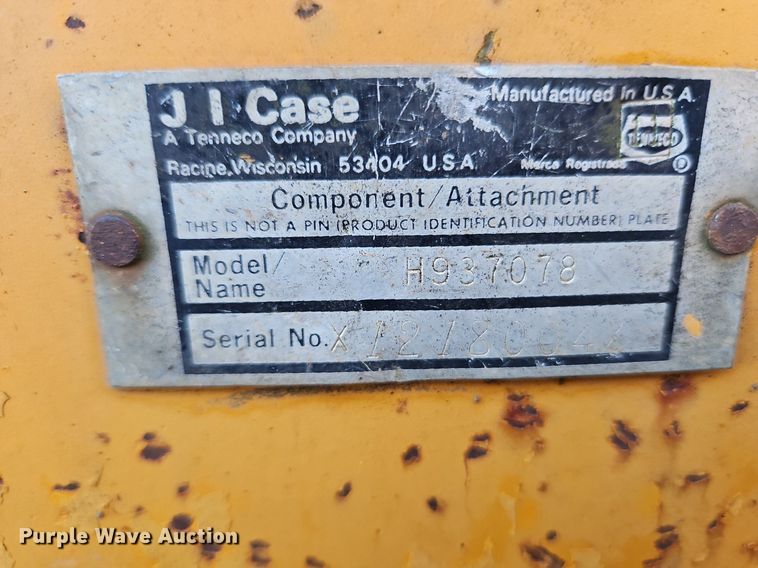 image for item DN7067 1982 Case DH4  trencher