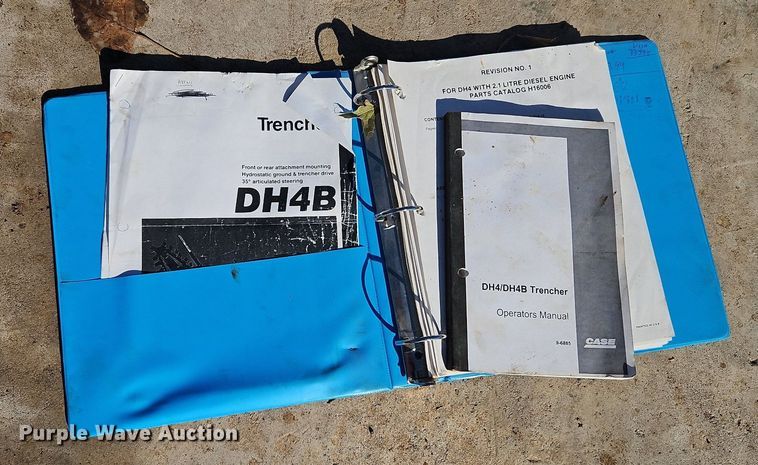 image for item DN7067 1982 Case DH4  trencher