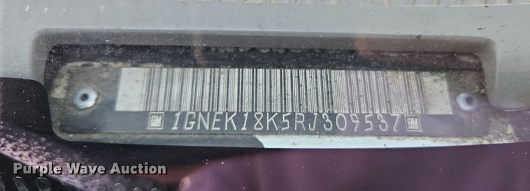 image for item DN7113 1994 Chevrolet Tahoe  SUV