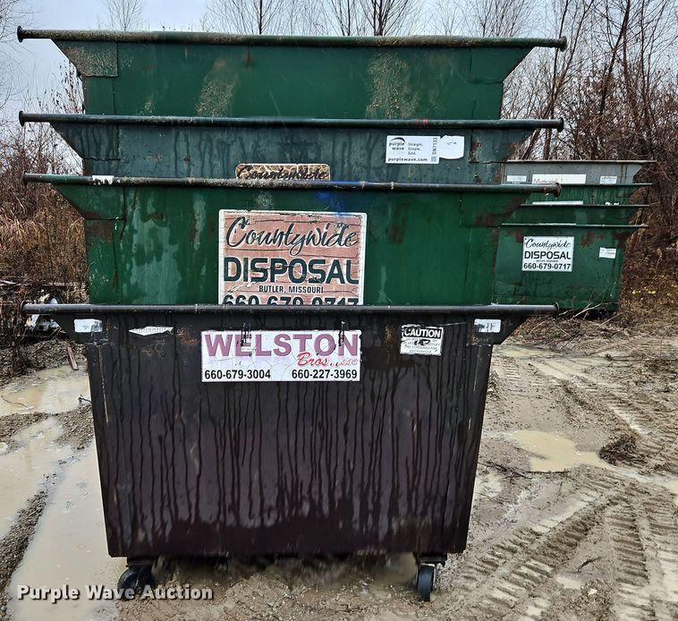 image for item DN7133 (12) dumpsters