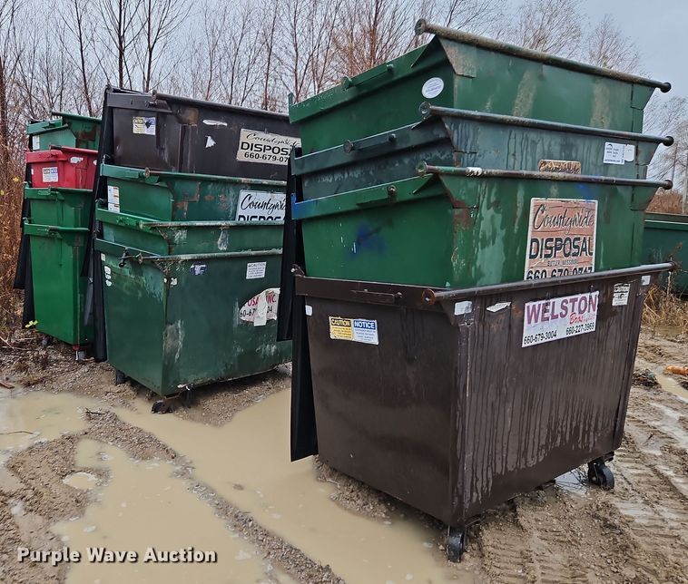 image for item DN7133 (12) dumpsters