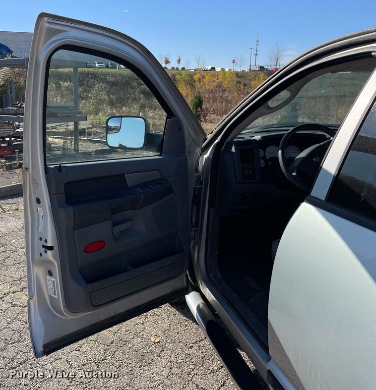 image for item DP0234 2007 Dodge Ram 3500  Quad Cab pickup truck