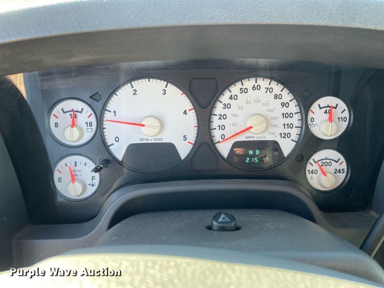 image for item DP0234 2007 Dodge Ram 3500  Quad Cab pickup truck