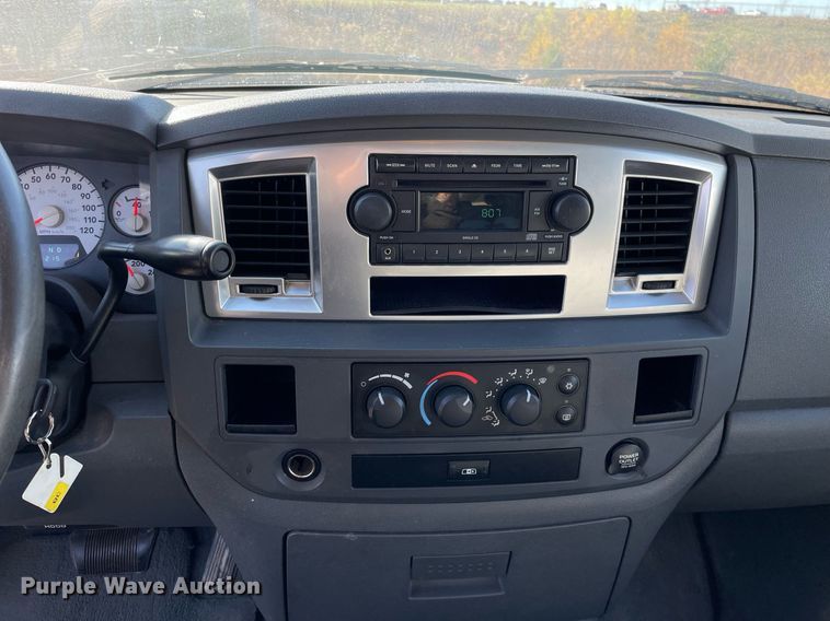 image for item DP0234 2007 Dodge Ram 3500  Quad Cab pickup truck