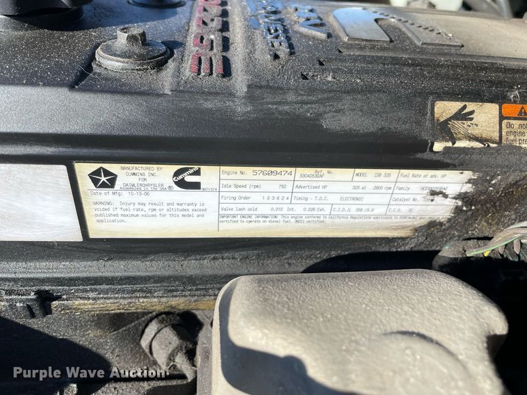 image for item DP0234 2007 Dodge Ram 3500  Quad Cab pickup truck