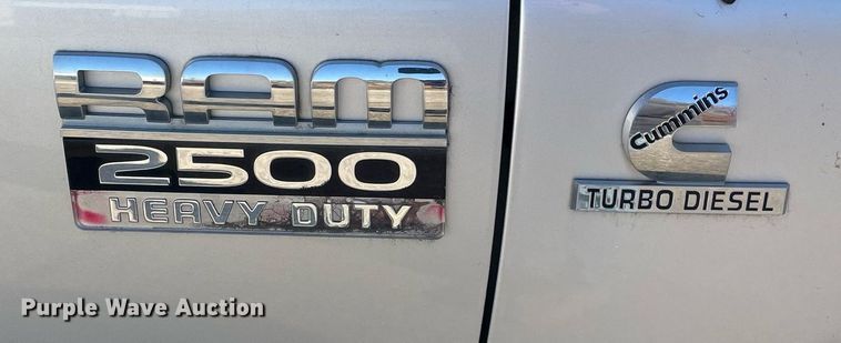 image for item DP0234 2007 Dodge Ram 3500  Quad Cab pickup truck