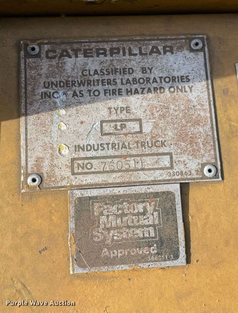 image for item DP0237 Caterpillar V50DSA  forklift