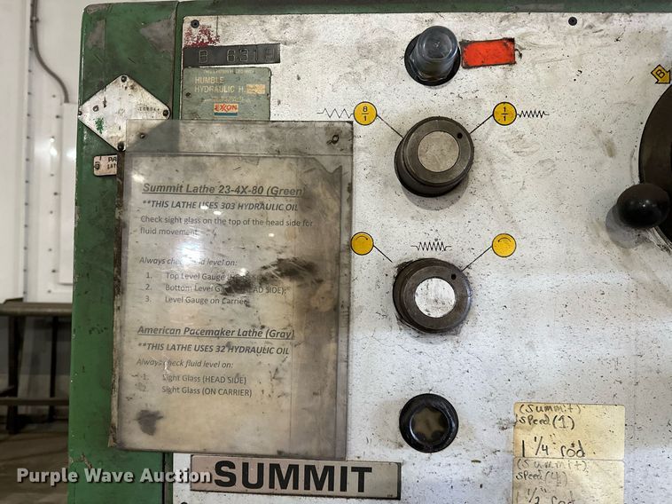 image for item DP3207 Summit 23-4X80  lathe