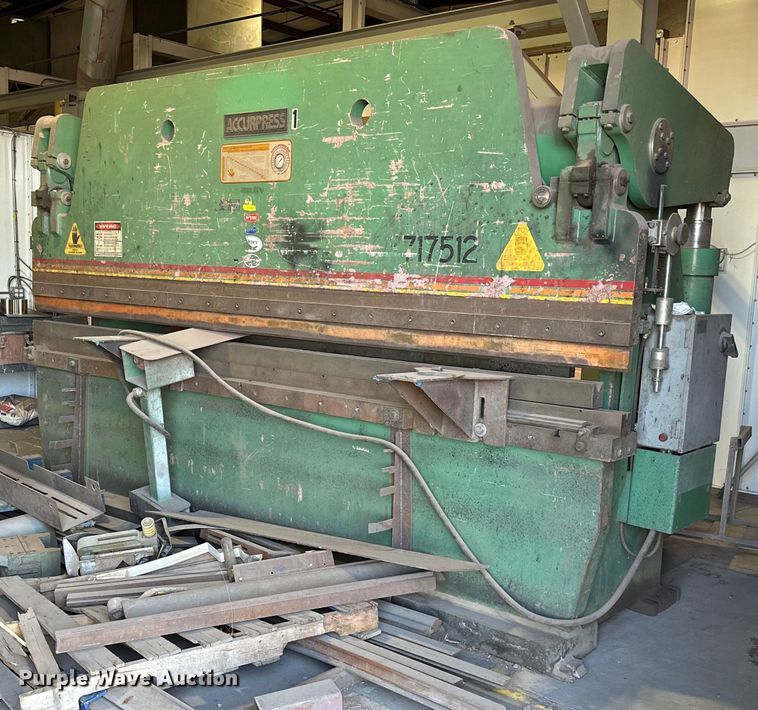 image for item DP3208 1991 Accurpress 717512  press brake