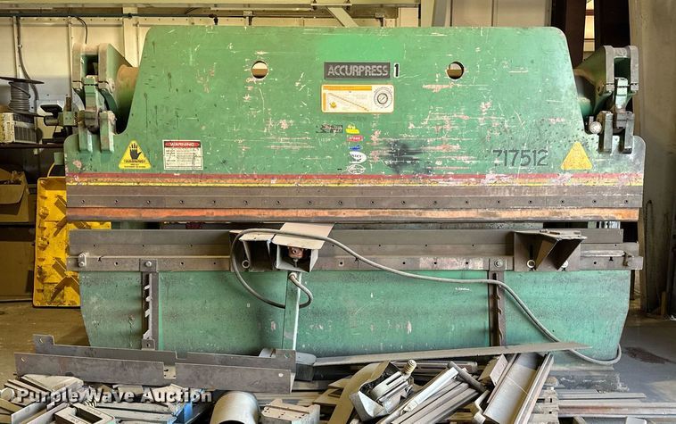 image for item DP3208 1991 Accurpress 717512  press brake
