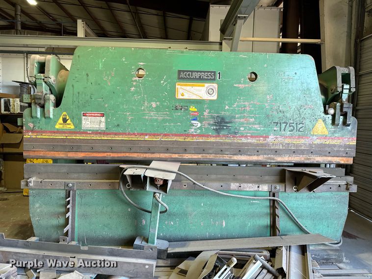 image for item DP3208 1991 Accurpress 717512  press brake