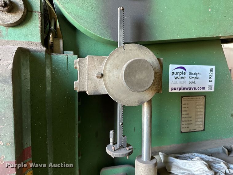 image for item DP3208 1991 Accurpress 717512  press brake