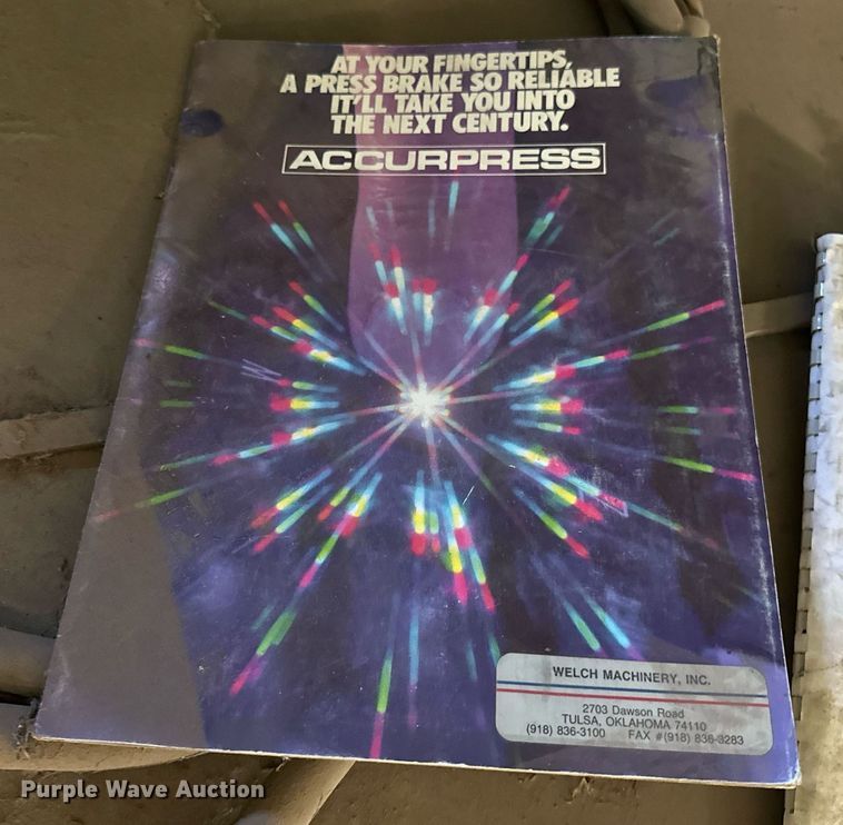 image for item DP3208 1991 Accurpress 717512  press brake