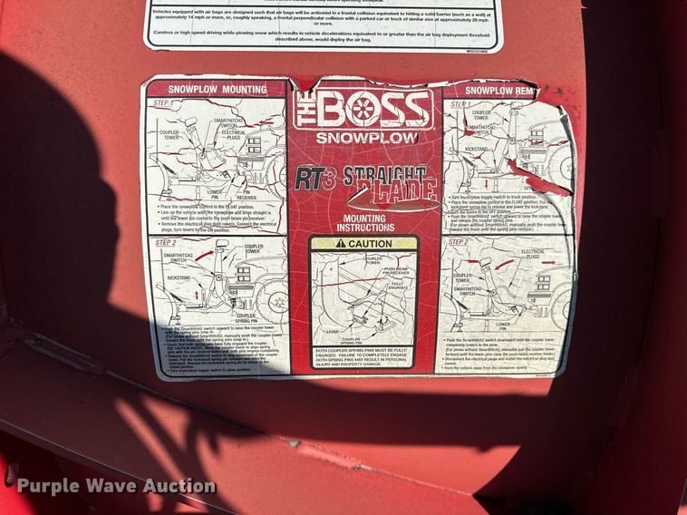 image for item DP3209 Boss RT3  snow plow