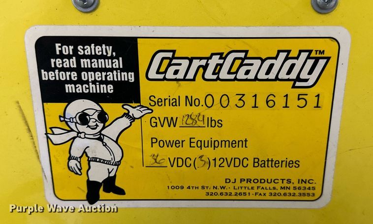 image for item DP3210 DJ Products Cart Caddy 5W  cart mover