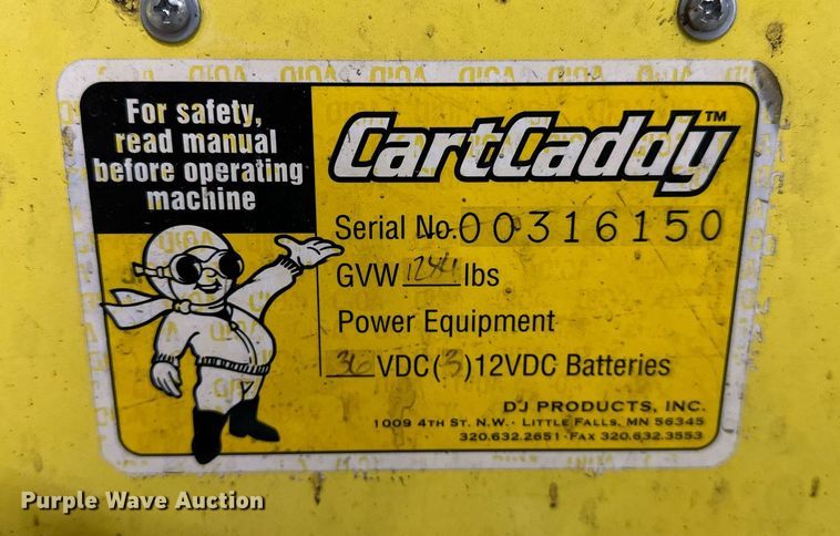 image for item DP3211 DJ Products Cart Caddy 5W  cart mover