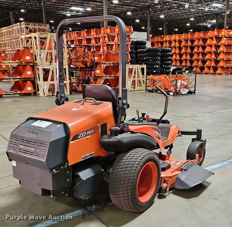 image for item DP6176 2022 Kubota ZD1511  ZTR lawn mower