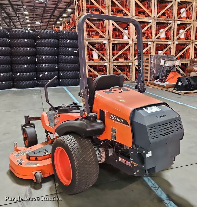 image for item DP6176 2022 Kubota ZD1511  ZTR lawn mower