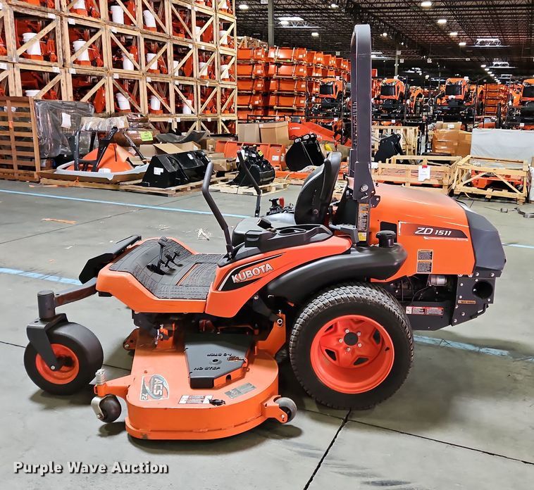 image for item DP6176 2022 Kubota ZD1511  ZTR lawn mower