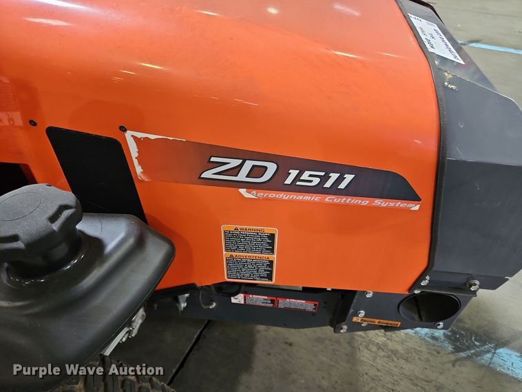 image for item DP6176 2022 Kubota ZD1511  ZTR lawn mower