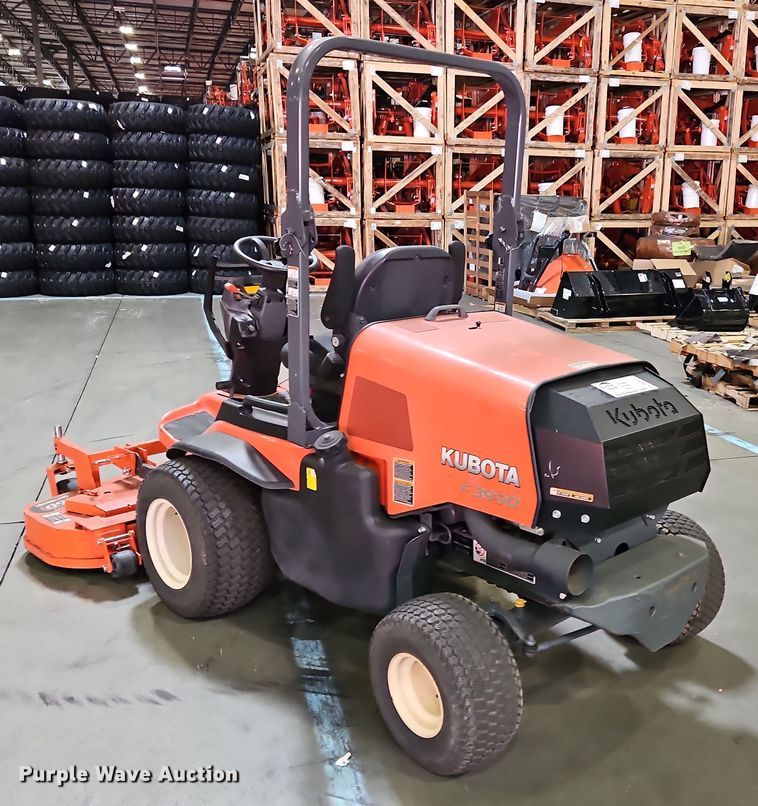 image for item DP6177 2022 Kubota F3990  lawn mower