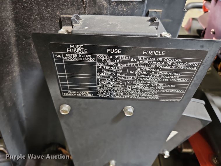 image for item DP6177 2022 Kubota F3990  lawn mower