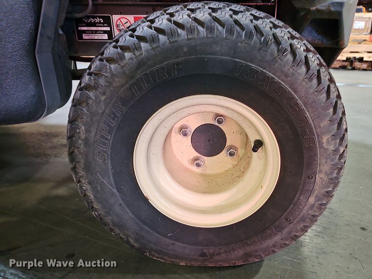 image for item DP6177 2022 Kubota F3990  lawn mower