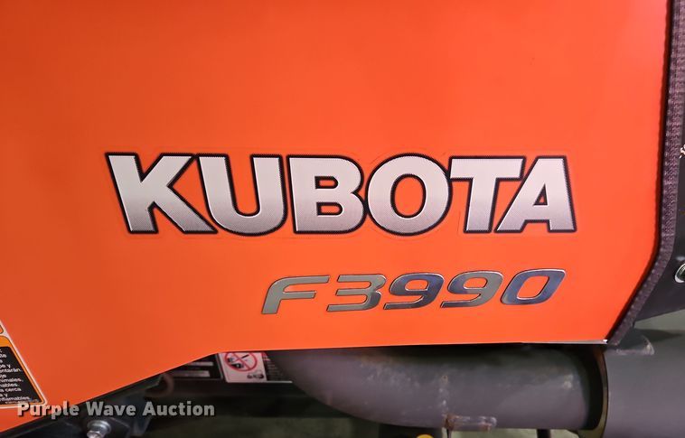 image for item DP6177 2022 Kubota F3990  lawn mower