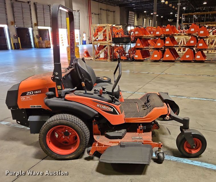 image for item DP6178 2017 Kubota ZD1511  ZTR lawn mower